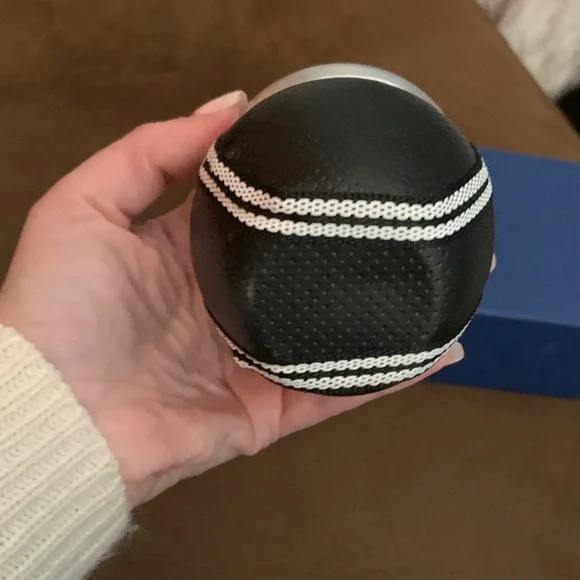 Black Leather Mate Cup with Silver Rim - Home Accents - Picture 4 of 4